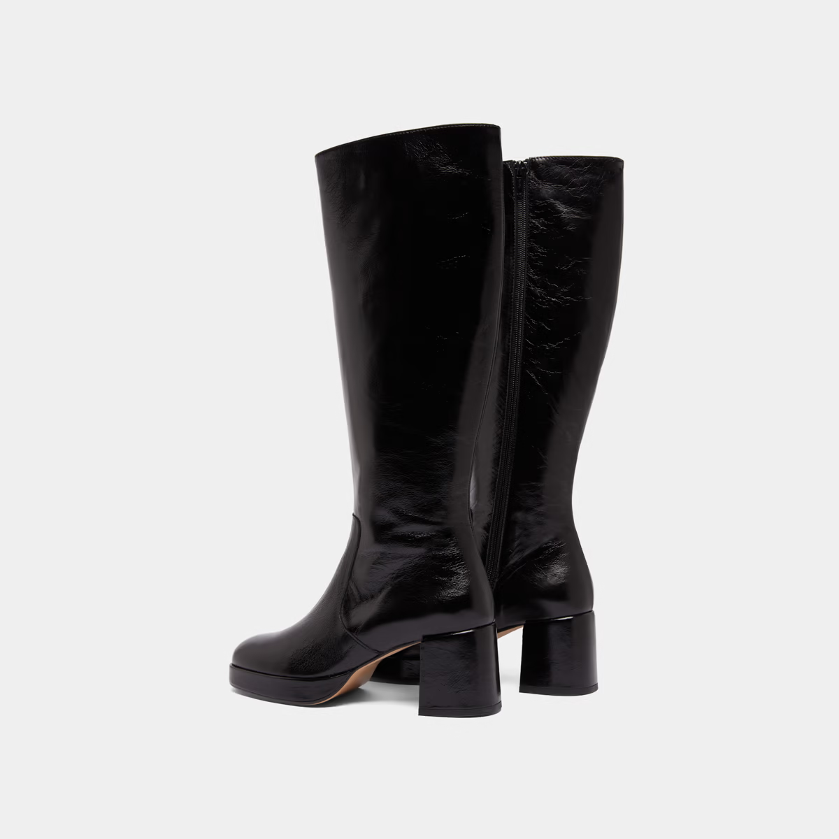 Bottes à talons et plateformes