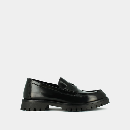 Mocassins à semelles crantées
