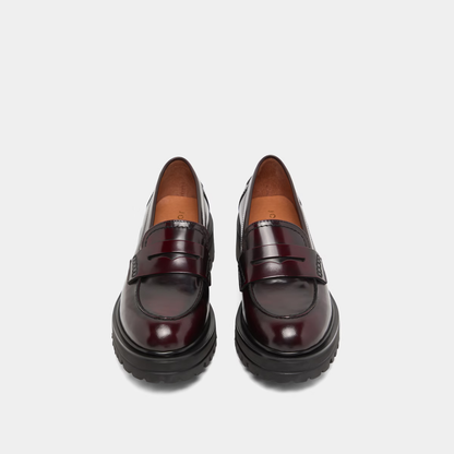 Mocassins à semelles crantées